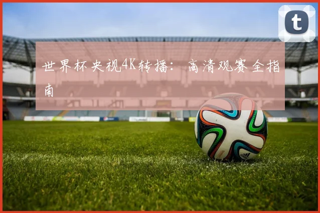 世界杯央视4K转播：高清观赛全指南
